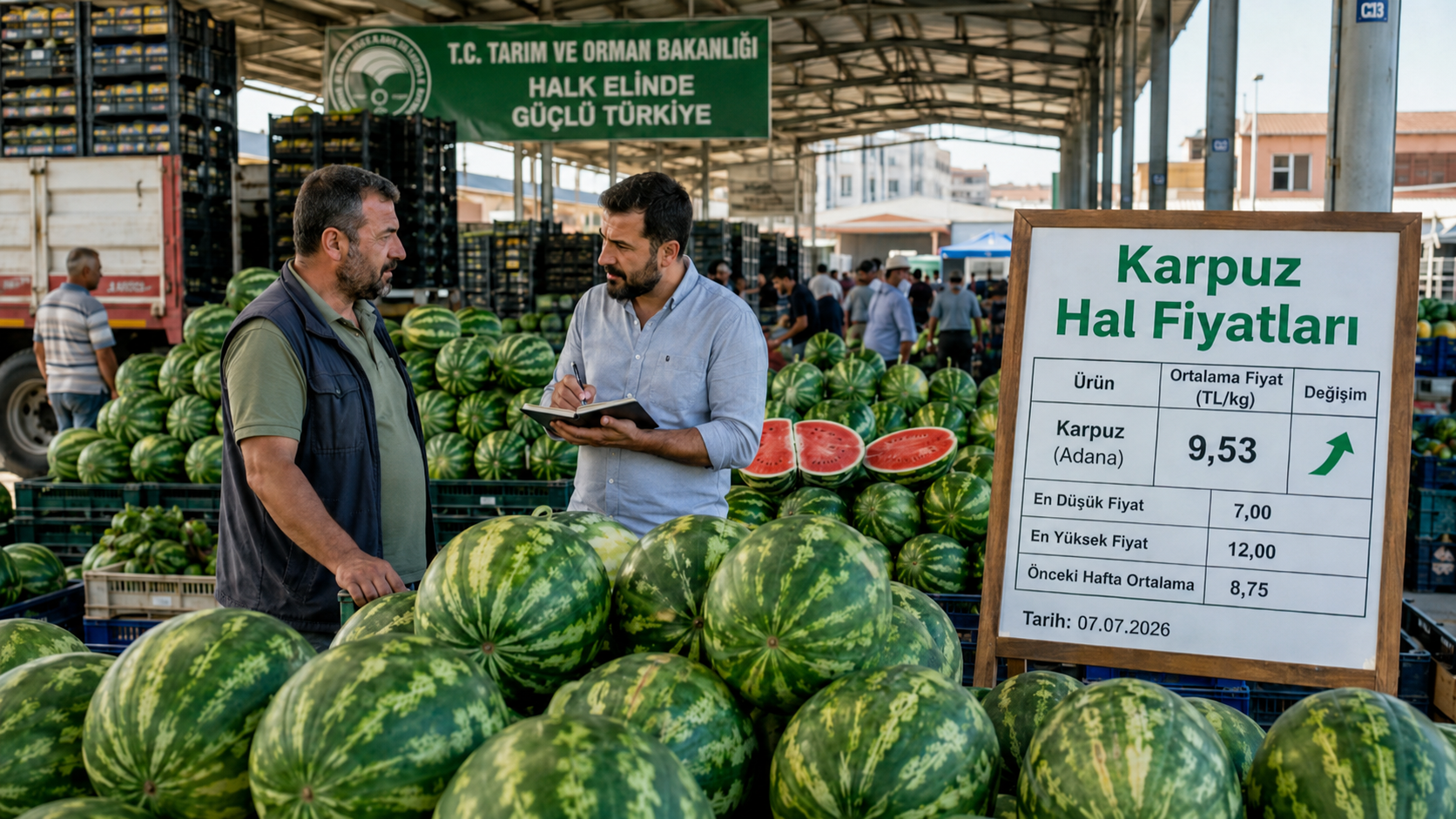 Bugün karpuz kg fiyatı